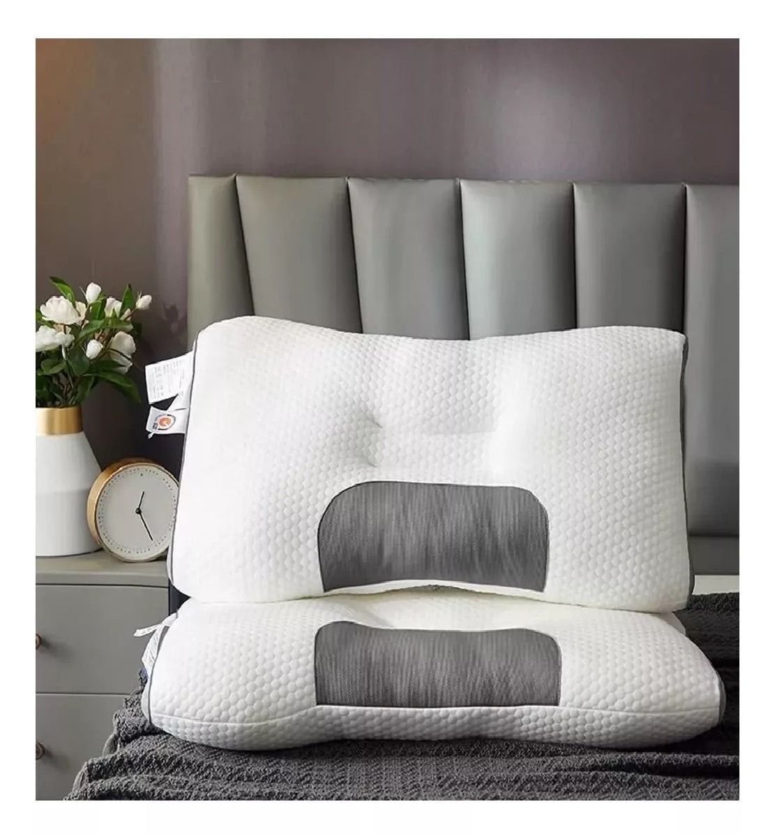 Almohada 3d De Algodón Ideal Para Masaje- Contra Entrega