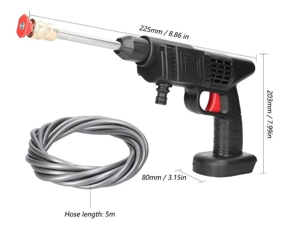 Hidrolavadora Inalámbrica Portátil Recargable 48v +Aspiradora Portá 2BA(GRATIS) - CONTRA ENTREGA