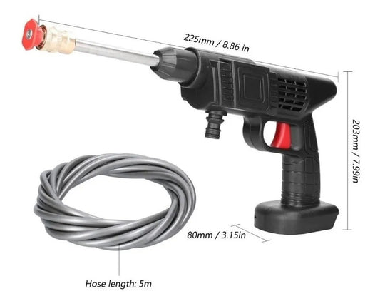 Hidrolavadora Inalámbrica Portátil Recargable 48v +Aspiradora Portá 2BA(GRATIS) - CONTRA ENTREGA